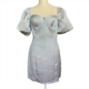 NWT - Haute Monde Light Blue Dress (Size: L)